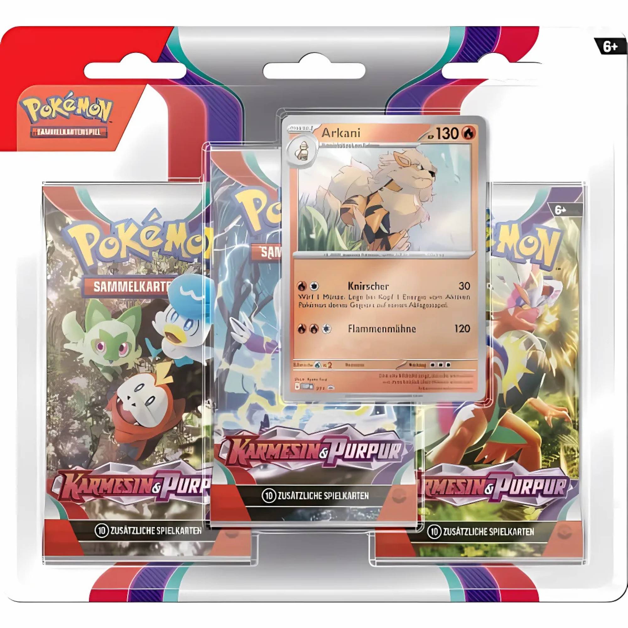 Karmesin & Purpur 3 Pack Blister deutsch