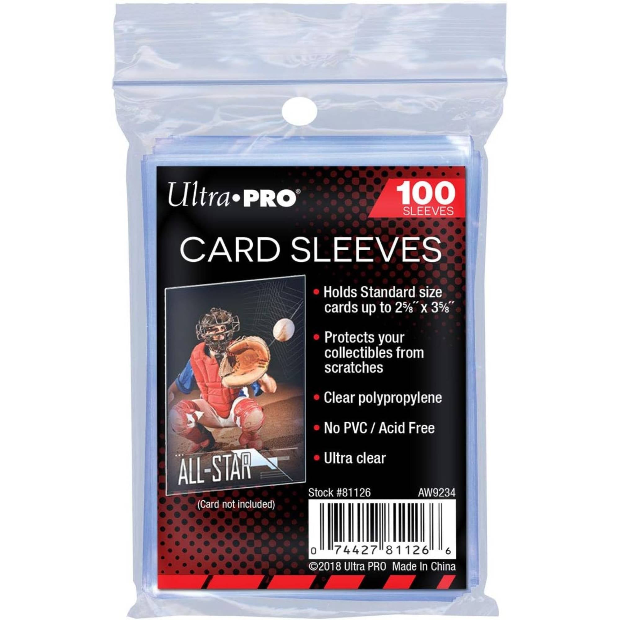 Ultra Pro Soft Sleeves Clear 100 Stück