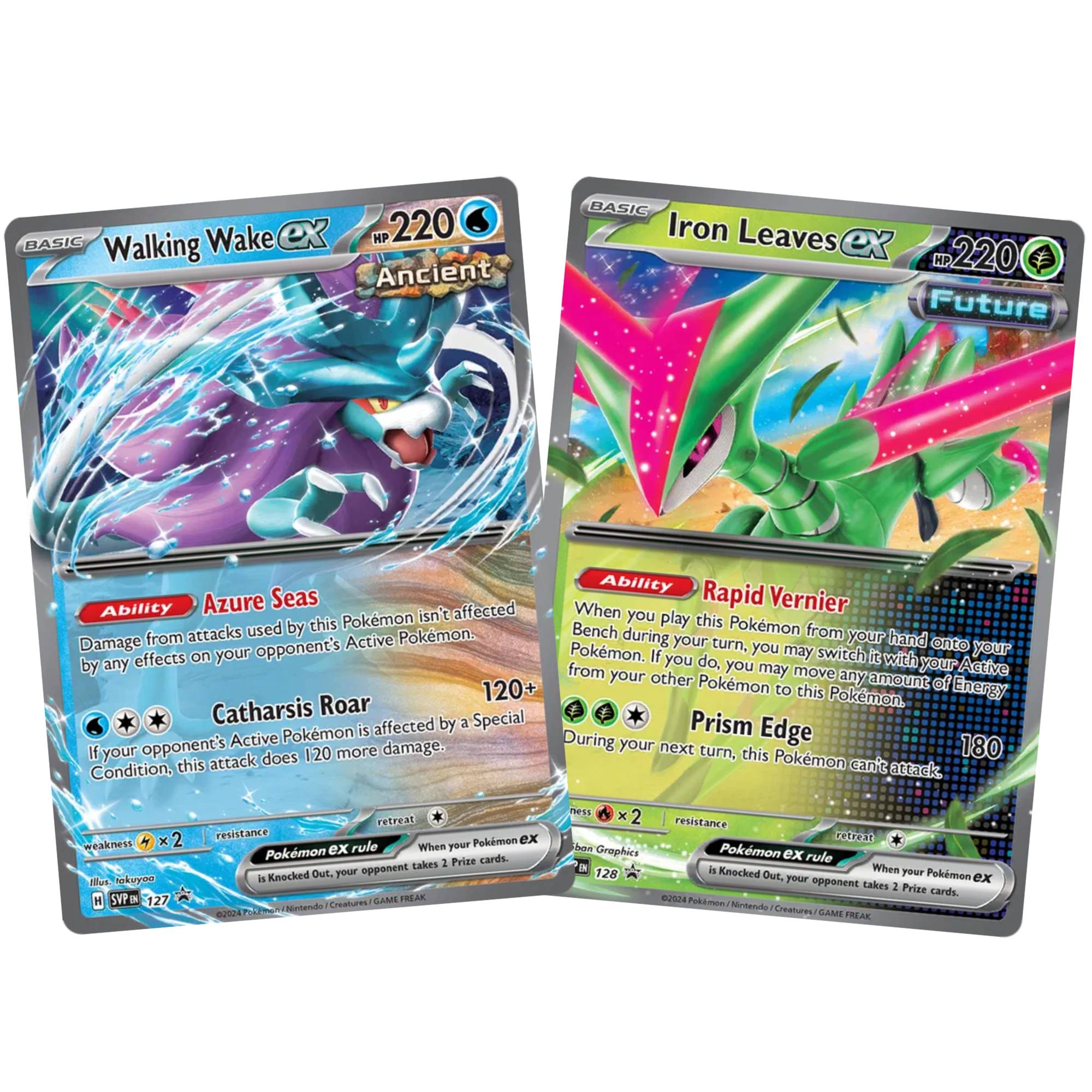 Paradox Clash Tin Box Walking Wake ex & Iron Leaves ex englisch