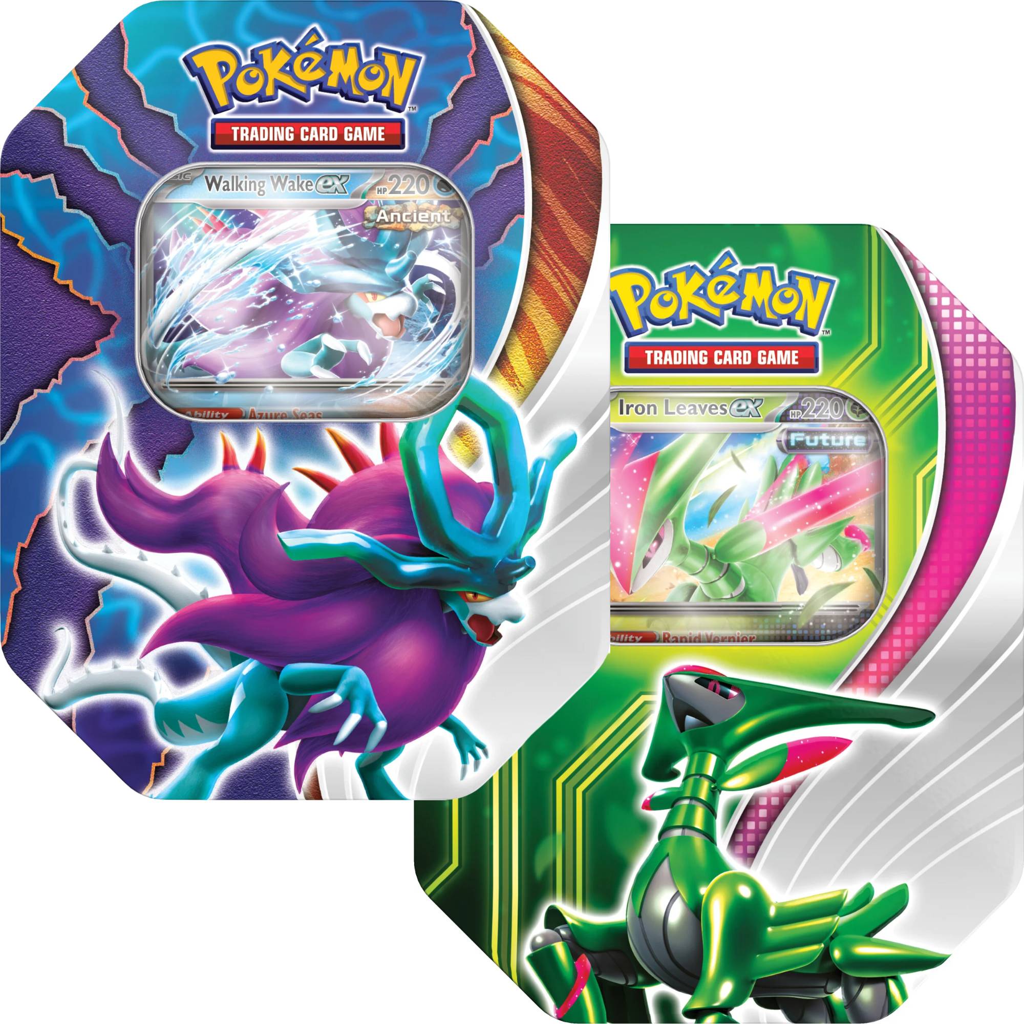 Paradox Clash Tin Box Walking Wake ex & Iron Leaves ex englisch