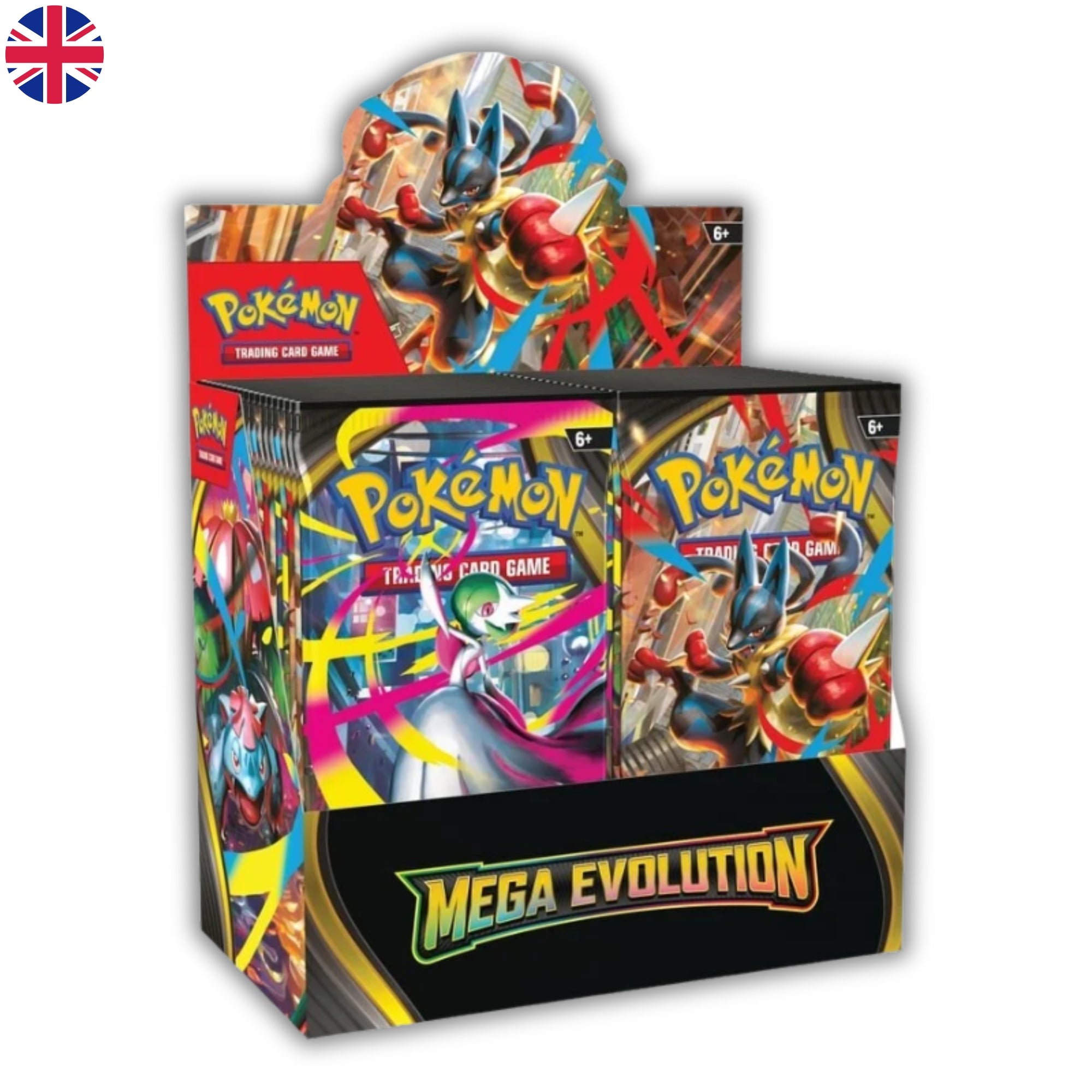 Mega Evolution Booster Display englisch