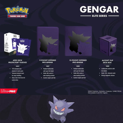 Ultra PRO Elite Series – Gengar 105ct APEX™ Deck Protector Sleeves