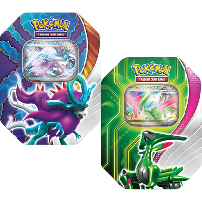 Pokemon Paradox Clash Tin Box Walking Wake ex oder Iron Leaves ex