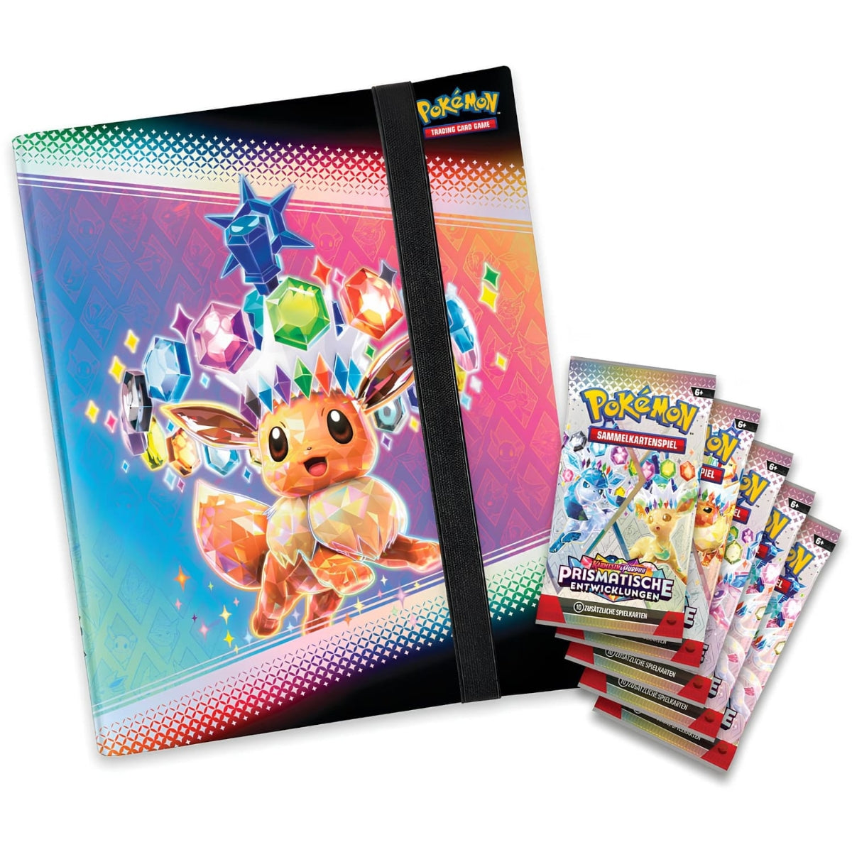 Pokemon Prismatische Entwicklungen Ordner Kollektion deutsch