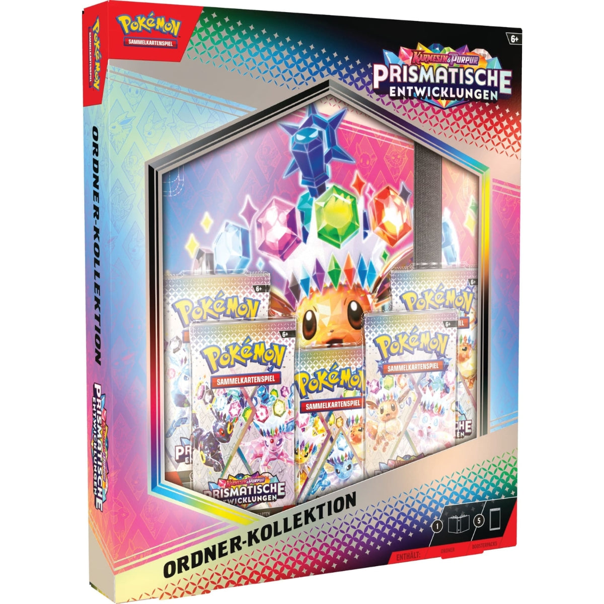 Pokemon Prismatische Entwicklungen Ordner Kollektion deutsch