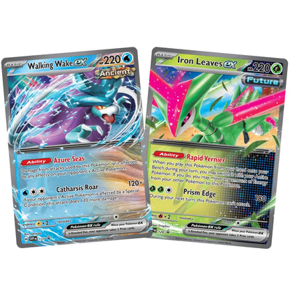 Paradox Clash Tin Box Walking Wake ex & Iron Leaves ex englisch